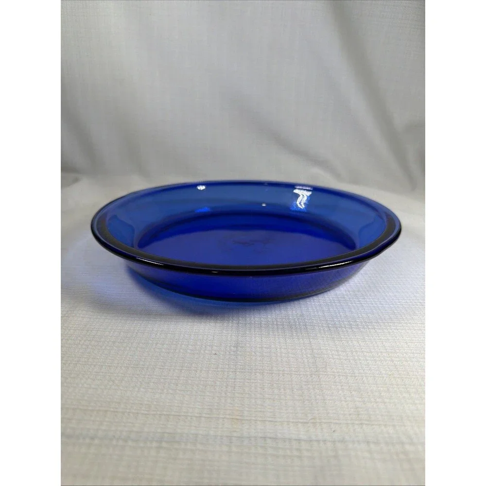 Vintage Anchor Hocking Fire-King Cobalt Blue Glass 9